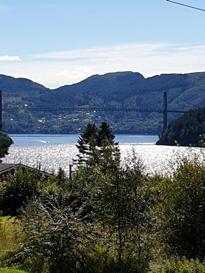 Bergen Apartment With Fjord View Isdalsto Kültér fotó